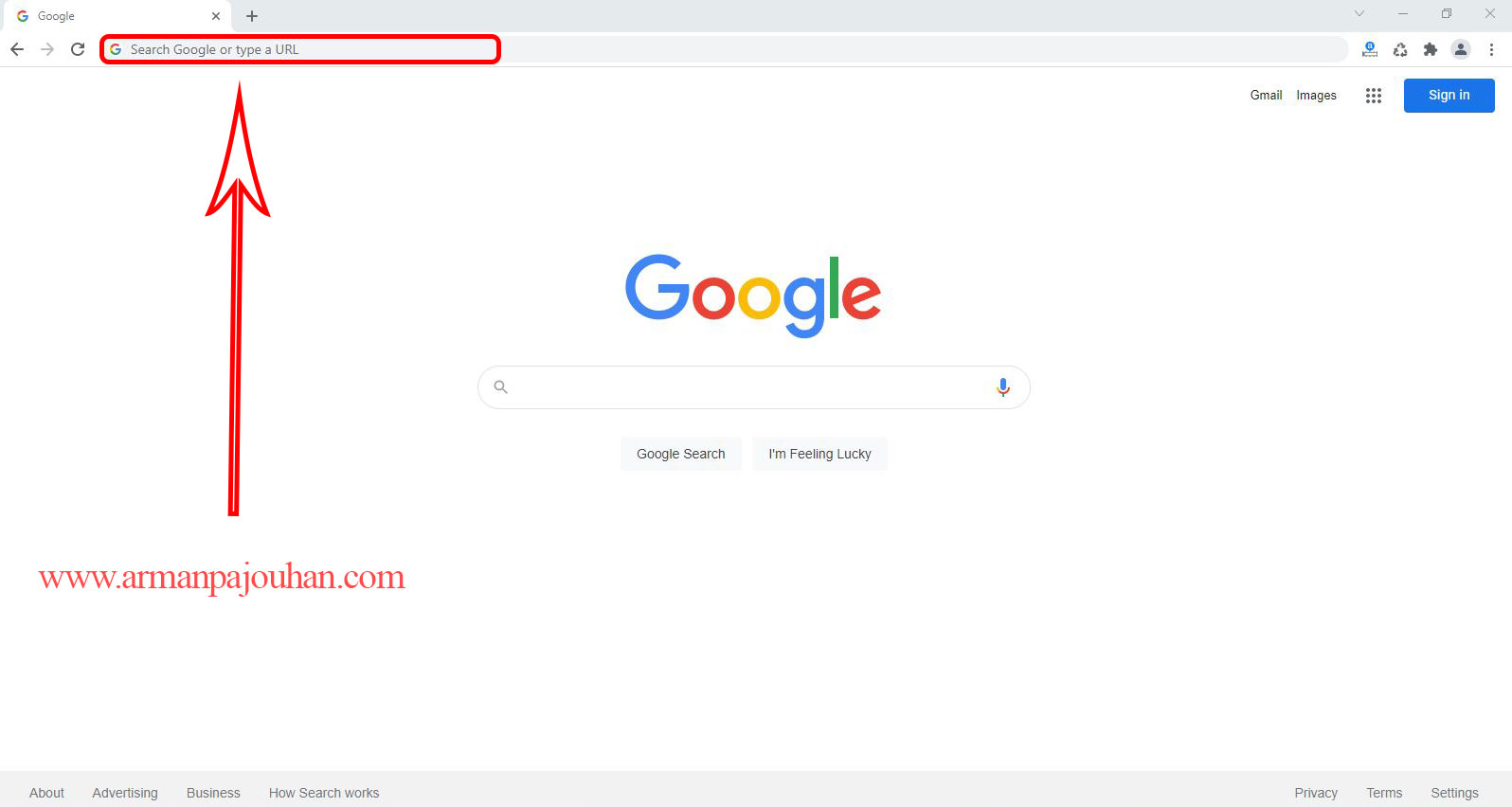 سایت گوگل